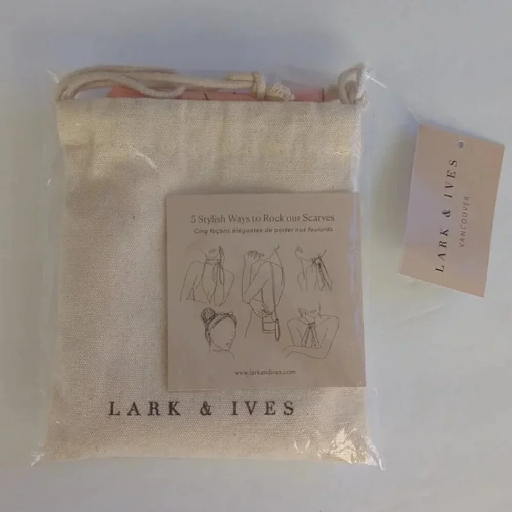 LARK AND‎ IVES Minimalist Hair Scarf Bundle (2 Pack) NEW W/TAGS! SUPER CUTE!